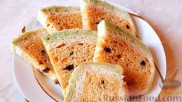 Пшеничный хлеб "Арбуз" (в хлебопечке): Приятного аппетита!