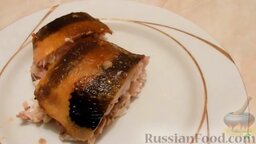 Рыба терпуг, запеченная в фольге: Готовую рыбу, запеченную в фольге, можно подавать к столу. Приятного аппетита!