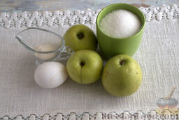 Зефир на агаре: Подготавливаем ингредиенты по рецепту домашнего зефира с агар-агаром.