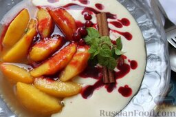 Десерт из персиков с ликером: Наслаждайтесь необычным вкусом!