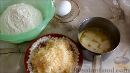 Суп с фрикадельками и сырными шариками (клецками): Сыр натереть на мелкой терке.
