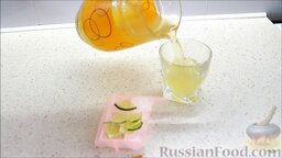 Домашний лимонад: Домашний лимонад готов. Разлить в порционные стаканы.