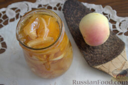 Яблоки в сладком сиропе с шафраном (на зиму): Яблоки, консервированные в сладком сиропе с шафраном, могут храниться в домашней кладовой или в погребе, так что можно смело утилизировать урожай по этому рецепту.