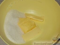Торт «Птичье молоко 2 »: Как приготовить торт «Птичье молоко (2)»:    Взбить масло с сахарным песком