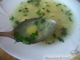 Суп картофельный с вермишелью: Суп картофельный с вермишелью готов. По желанию подавать со свежей зеленью.  Приятного аппетита!