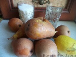 Варенье грушевое с лимоном: Продукты варенья из груши с лимоном перед вами.
