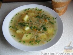 Самый простой суп: Самый простой суп готов.  Приятного аппетита!