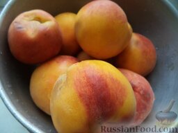Варенье из нарезанных персиков: Как приготовить варенье из персиков:    Персики хорошо промыть.