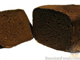 Ржаной заварной хлеб настоящий (почти забытый вкус): Нарезка.