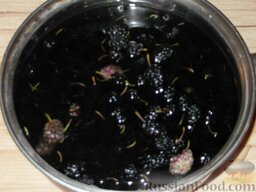Вино из тутовой ягоды (шелковицы): Ягоды для приготовления вина из шелковицы следует собрать в сухую погоду, когда их цвет приобретает черный оттенок, вымыть, оставить на 24 часа.