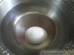 Суп из щавеля (без мяса): Отварить вкрутую яйцо.