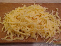 Цветная капуста и брокколи, запеченные под сли­вочным соусом: Сыр натереть на крупной терке.