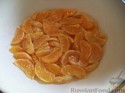 Варенье из апельсинов: Снять с огня, выдержать 1 час.